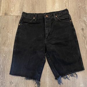 Wrangler Cutoff Jean Shorts